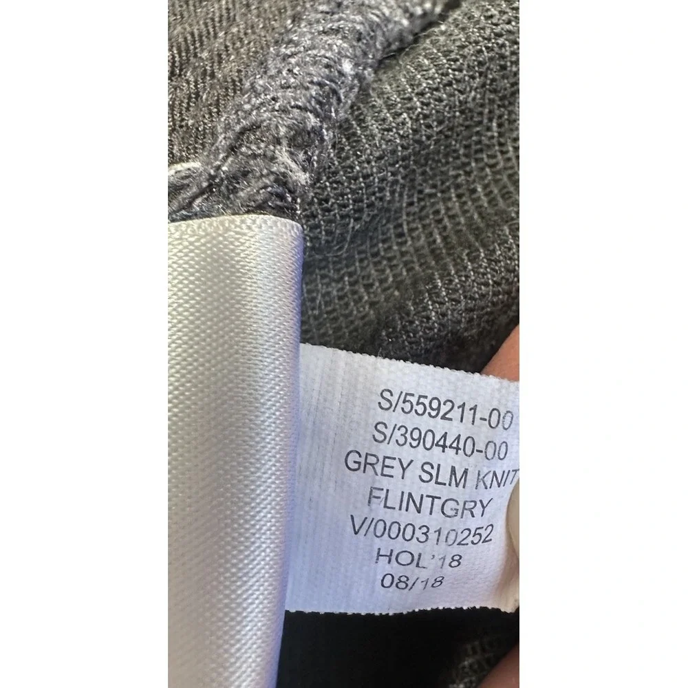Banana Republic Jeans Mens 34x32‎ Gray Premium Performance Stretch Slim Straight